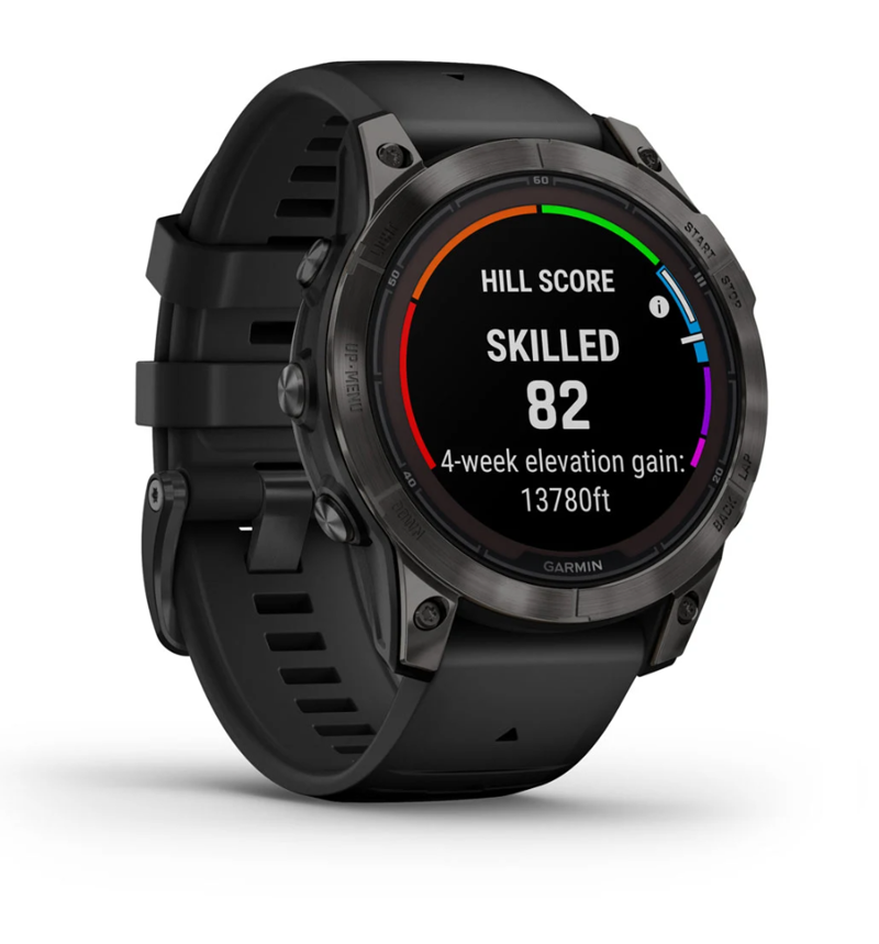 Garmin fenix 7 Pro Sapphire Solar Carbon Grey DLC Titanium with Black Band-1